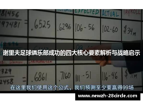 谢里夫足球俱乐部成功的四大核心要素解析与战略启示